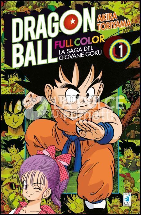 DRAGON BALL FULL COLOR 1/3  - LA SAGA DEL GIOVANE GOKU 1/3  NUOVI