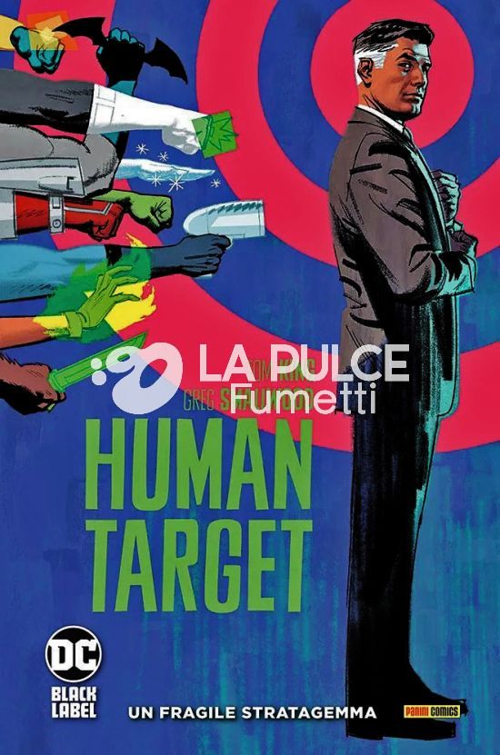 DC BLACK LABEL COMPLETE COLLECTION INEDITO - HUMAN TARGET 1/2 COMPLETA NUOVI