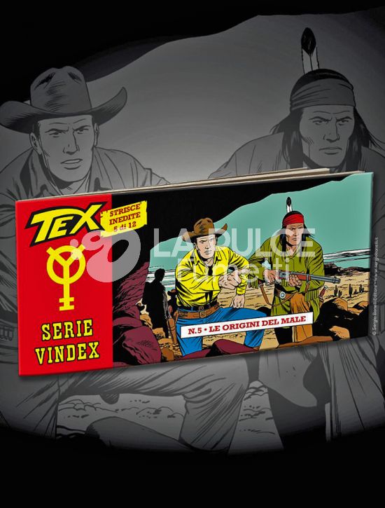 TEX STRISCIA SERIE VINDEX #     5: LE ORIGINI DEL MALE