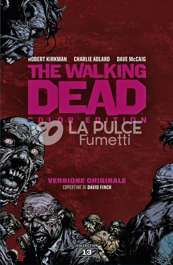 WALKING DEAD COLOR EDITION - VERSIONE ORIGINALE COLLECTION - SLIPCASE #    13 - 700 COPIE NUMERATE