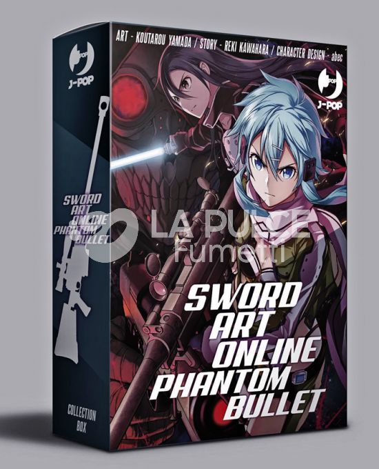 SWORD ART ONLINE - PHANTOM BULLET - BOX COMPLETO - VOLUMI 1-2-3-4