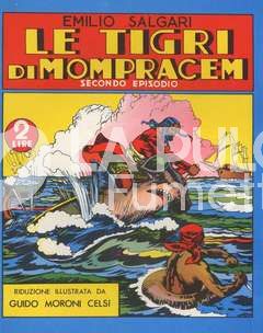 LETTERATURA ILLUSTRATA - EMILIO SALGARI  4 ILE TIGRI DI MOMPRACEM 1° episodio