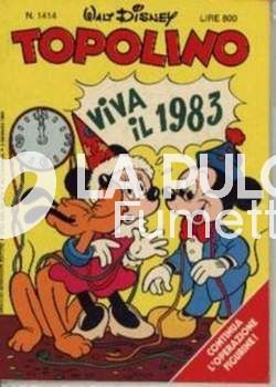 TOPOLINO LIBRETTO #  1414 - NO FIGURINE