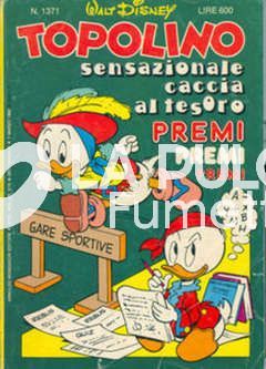 TOPOLINO LIBRETTO #  1371 - NO ADESIVI