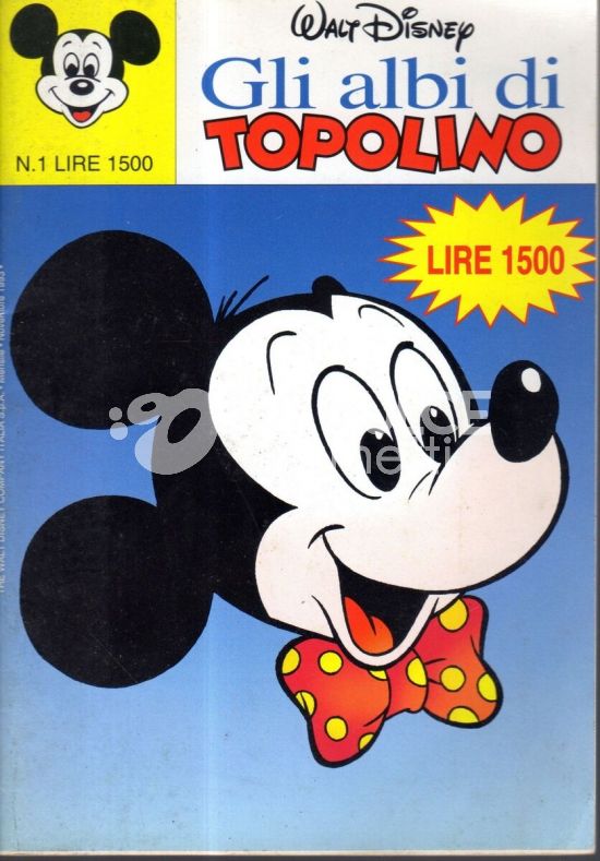 ALBI DI TOPOLINO NUOVA SERIE #     1