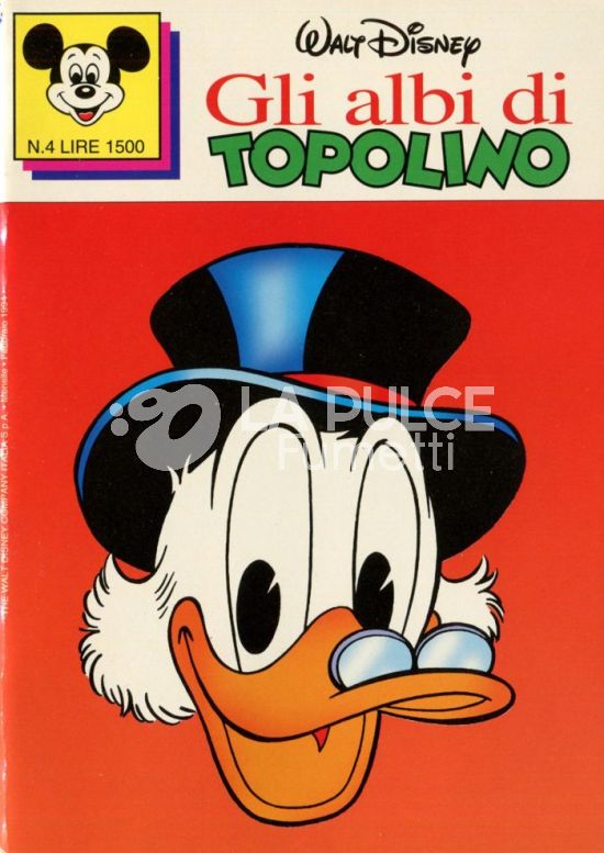 ALBI DI TOPOLINO NUOVA SERIE #     4