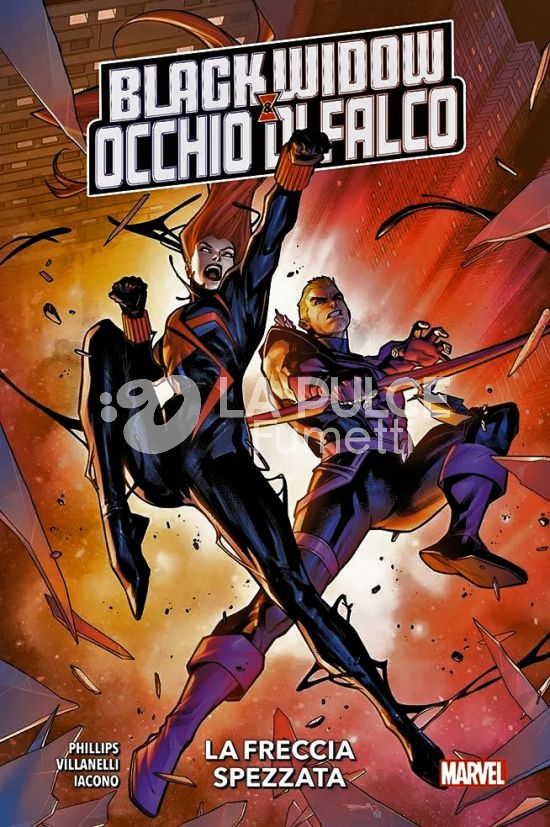 MARVEL COLLECTION INEDITO - BLACK WIDOW & OCCHIO DI FALCO: LA FRECCIA SPEZZATA