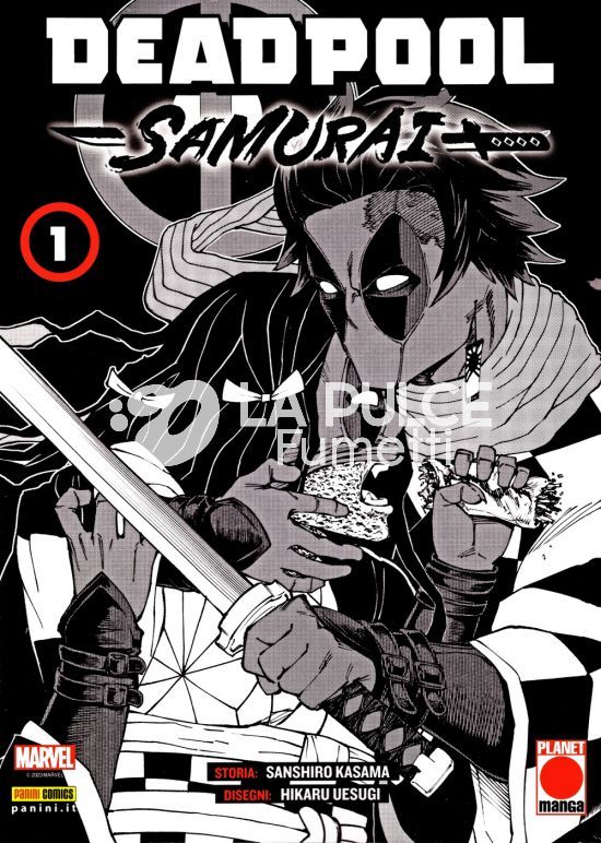 MANGA RUN  - DEADPOOL SAMURAI 1/2 COMPLETA NUOVI