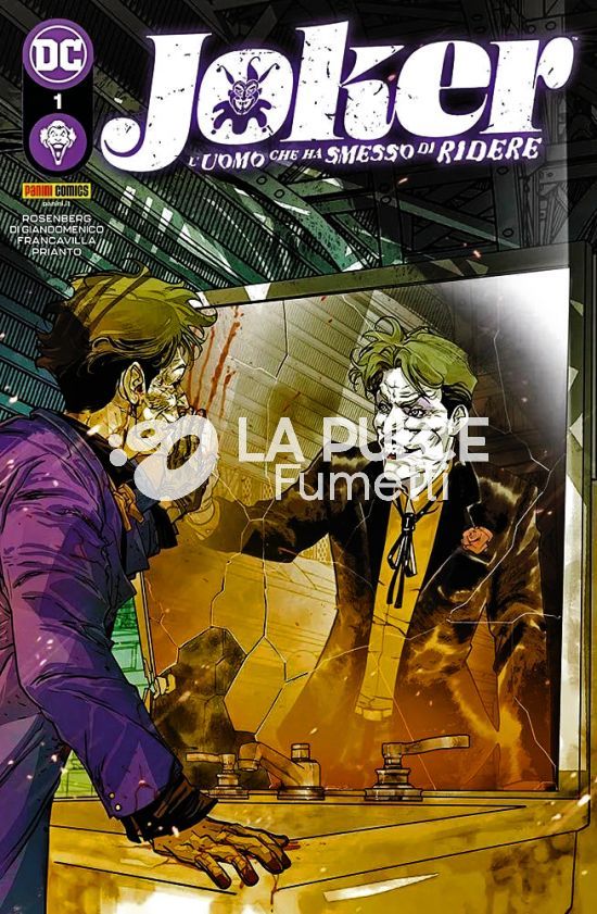 JOKER 17/20- JOKER: L'UOMO CHE HA SMESSO DI RIDERE 1/4 COMPLETA NUOVI