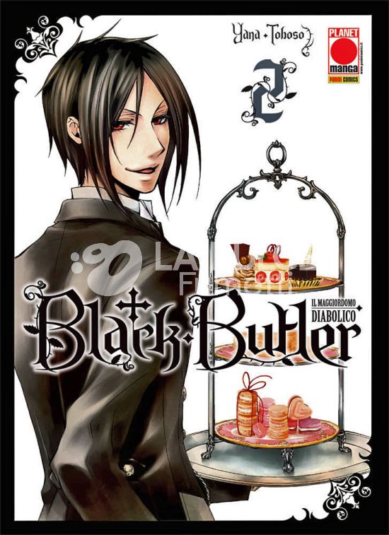 BLACK BUTLER #     2 - IL MAGGIORDOMO DIABOLICO - KUROSHITSUJI - 5A RISTAMPA