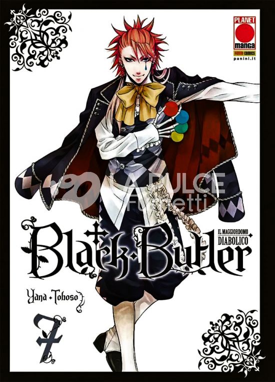 BLACK BUTLER #     7 - IL MAGGIORDOMO DIABOLICO - KUROSHITSUJI - 2A RISTAMPA