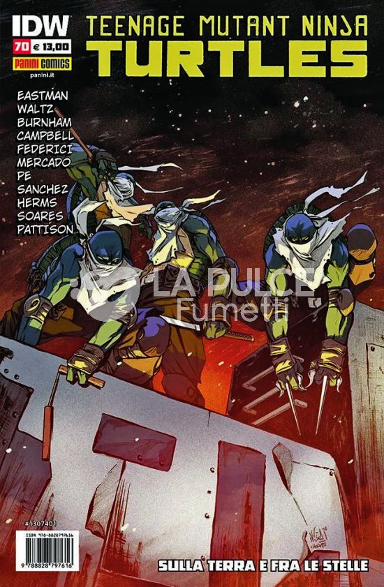 TEENAGE MUTANT NINJA TURTLES #    70