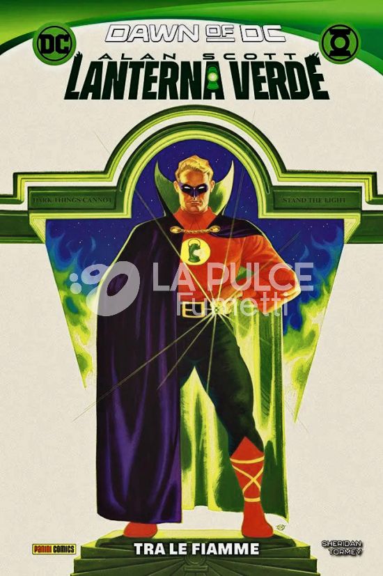 DC COLLECTION INEDITO - ALAN SCOTT – LANTERNA VERDE: TRA LE FIAMME - DAWN OF DC