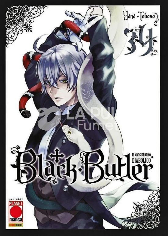 BLACK BUTLER #    34 - IL MAGGIORDOMO DIABOLICO - KUROSHITSUJI