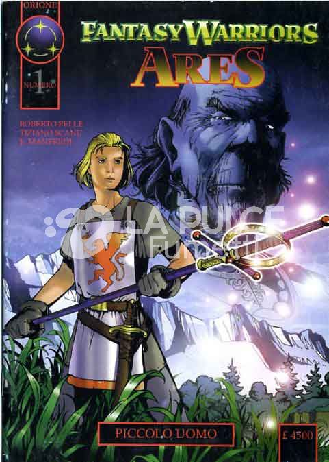 FANTASY WARRIORS - ARES #    1: PICCOLO UOMO