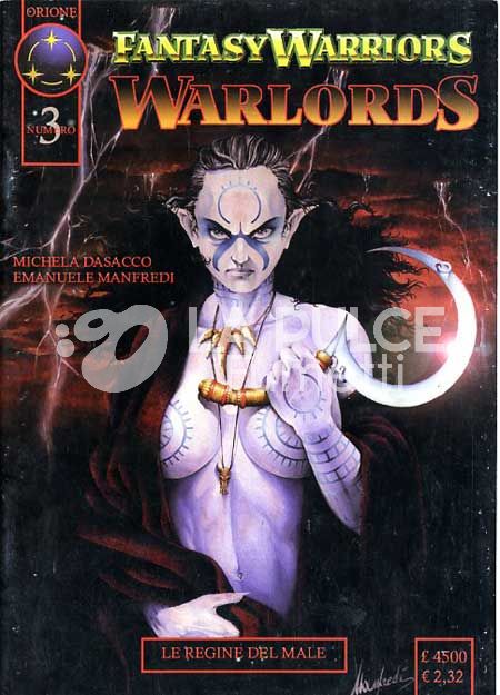 FANTASY WARRIORS - WARLORDS #    3: LE REGINE DEL MALE