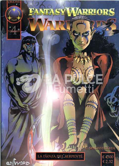 FANTASY WARRIORS - WARLORDS #    4: LA DANZA DEL SERPENTE