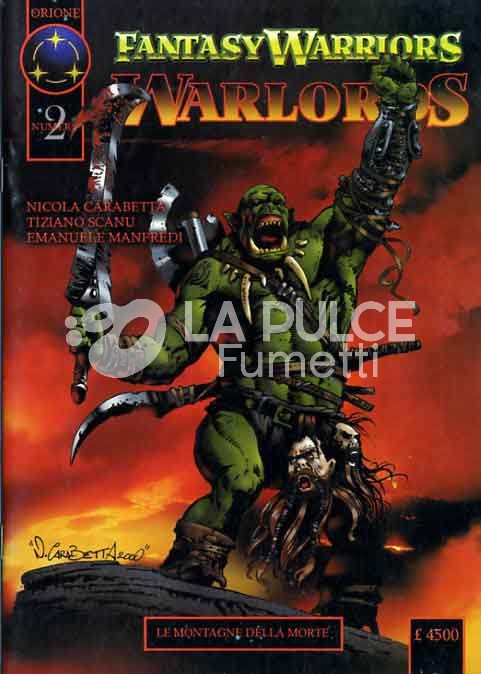 FANTASY WARRIORS - WARLORDS #    2: LE MONTAGNE DELLA MORTE