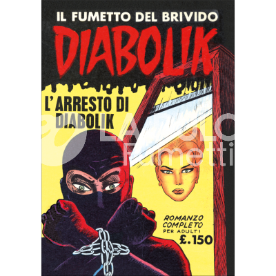 DIABOLIK ANASTATIKA #     3 + FASCICOLO:: L'ARRESTO DI DIABOLIK