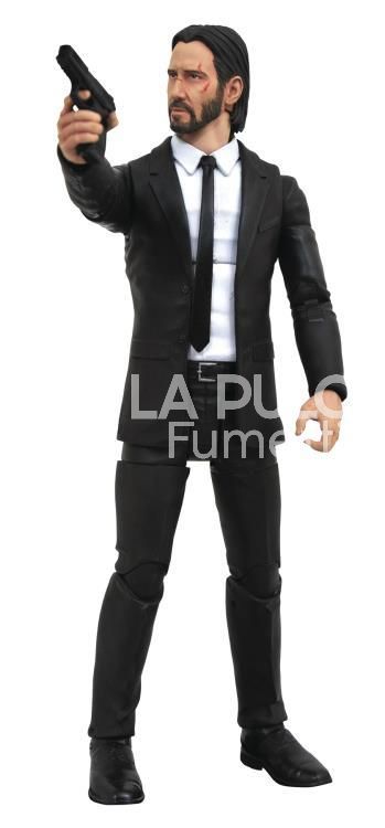 DIAMOND SELECT - JOHN WICK DELUXE PVC WITH ACCESSORIES 17 CM