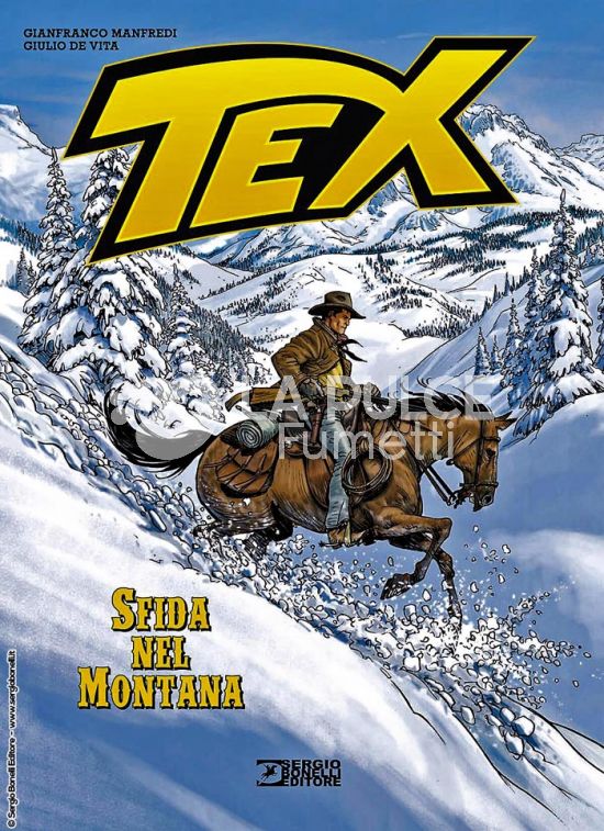 TEX: SFIDA NEL MONTANA - CARTONATO