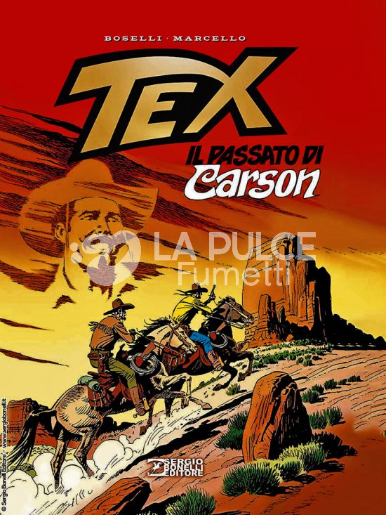 TEX: IL PASSATO DI CARSON - 3A EDIZIONE - CARTONATO