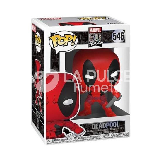 DEADPOOL: DEADPOOL (80 YEARS ) - VINYL FIGURE #   546 - POP FUNKO