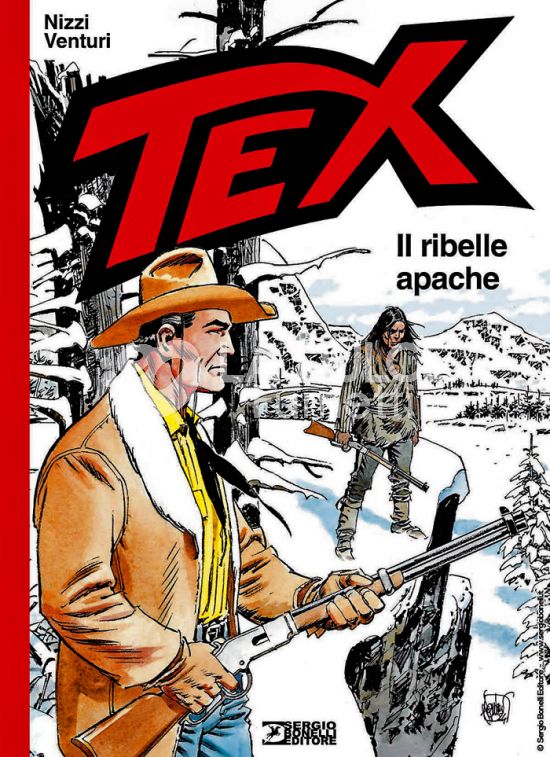 TEX: IL RIBELLE APACHE - CARTONATO