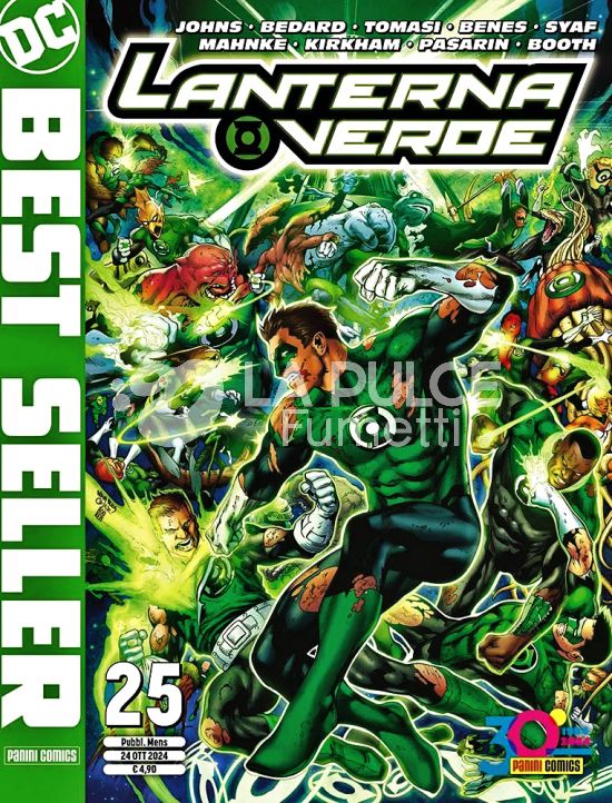 DC BEST SELLER NUOVA SERIE #    46 - LANTERNA VERDE DI GEOFF JOHNS 25