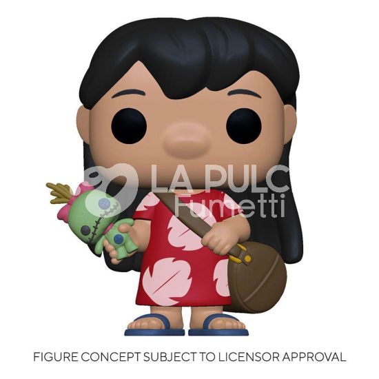 LILO & STITCH DISNEY: LILO WITH SCRUMP - VINYL FIGURE #   1043 - POP FUNKO