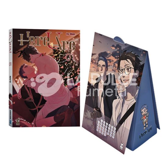 HERE U ARE #     1 - VARIAT COVER EDITION - CHRISTMAS PACK CON CALENDARIO 2025