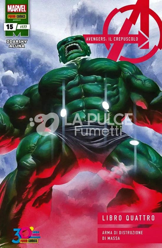 I VENDICATORI #   177 - GLI AVENGERS 15 - AVENGERS: IL CREPUSCOLO 4 (DI 4) + PACCHETTO FIGURINE ALBUM DEADPOOL