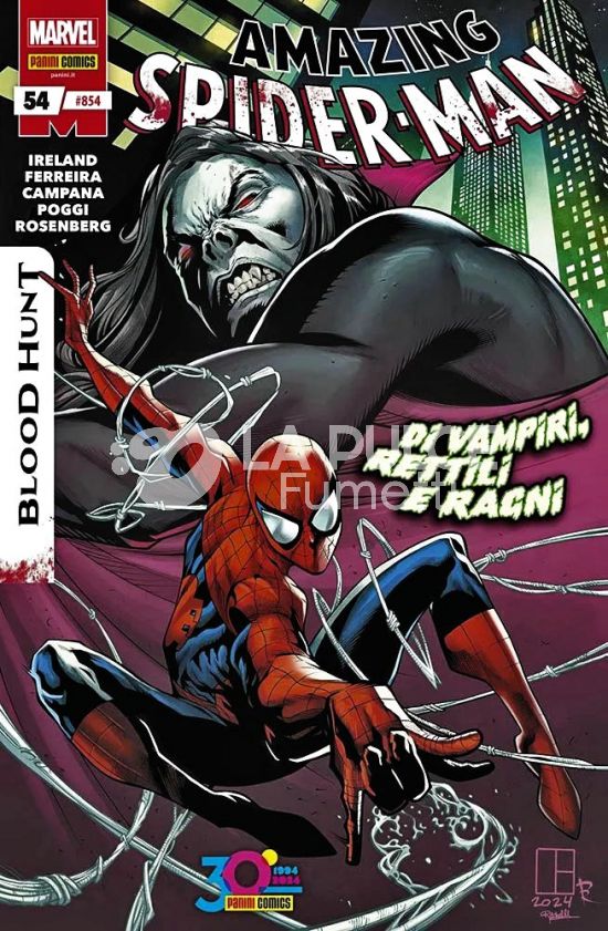 UOMO RAGNO #   854 - AMAZING SPIDER-MAN 54 - BLOOD HUNT