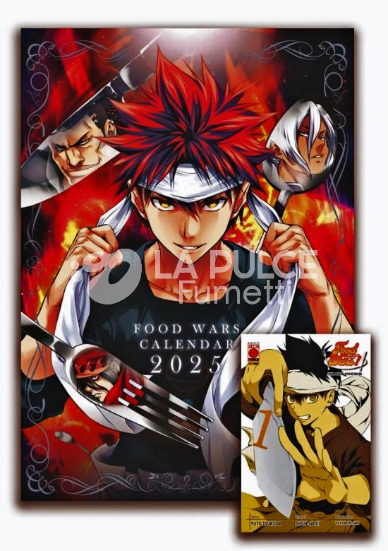 FOOD WARS #     1: UNA LANDA SCONFINATA - VARIANT + CALENDARIO 2025