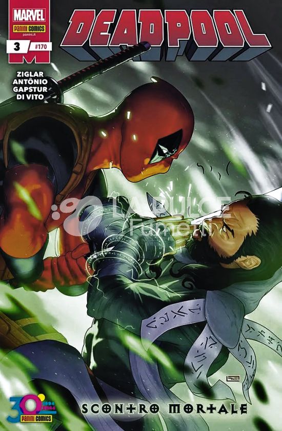 DEADPOOL #   170 - DEADPOOL 3 + PACCHETTO FIGURINE ALBUM DEADPOOL