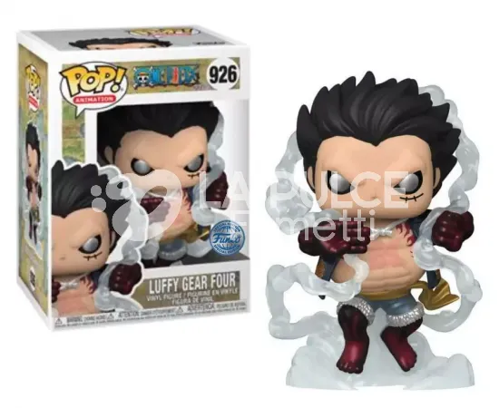 ONE PIECE: LUFFY GEAR FOUR - VINYL FIGURE #  926 - POP FUNKO SPECIAL  EDITION