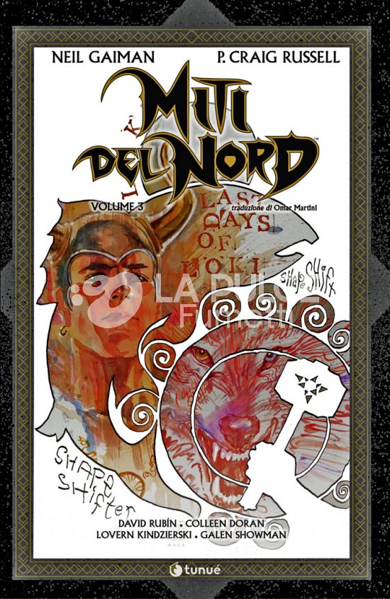 PROSPERO'S BOOK #   149 - MITI DEL NORD #     3 - VARIANT MANICOMIX