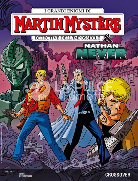 MARTIN MYSTERE #   417: CROSSOVER - MARTIN MYSTERE/NATHAN NEVER 2024 1 (DI 4)