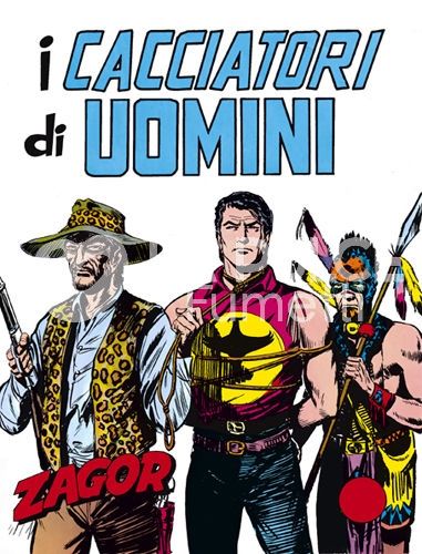 ZAGOR RISTAMPA #    29: I CACCIATORI DI UOMINI DA 200 LIRE