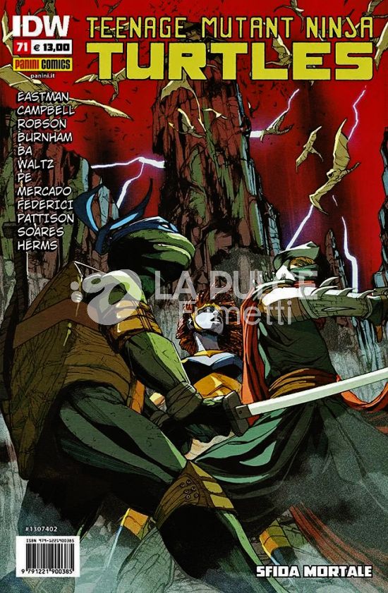 TEENAGE MUTANT NINJA TURTLES #    71