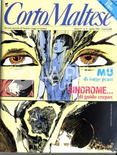 CORTO MALTESE 91 ANNO  9 #     4 NO INSERTO