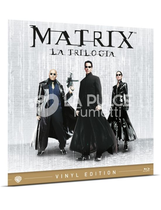 MATRIX  LA TRILOGIA BLUE RAY 3 DISCHI VINYL EDITION NUOVO