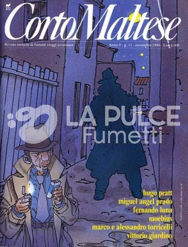 CORTO MALTESE ANNO  8 #    11 + INSERTO SUPERMAN IL PREZZO