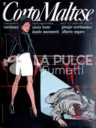 CORTO MALTESE ANNO  8 #     6 + SUPPLEMENTO WATCHMEN - NO BATMAN YEAR ONE III -IV
