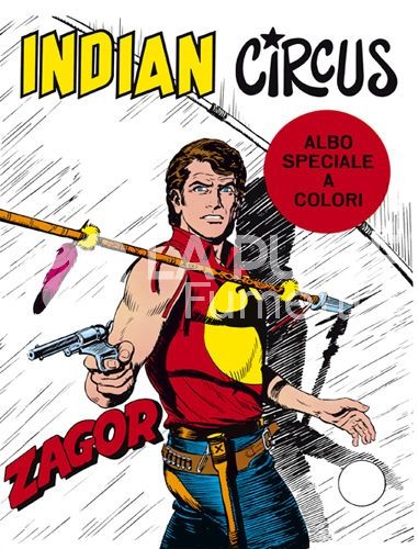 ZAGOR RISTAMPA #    84: INDIAN CIRCUS A COLORI