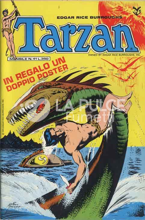 TARZAN 2A SERIE #    41 + DOPPIO POSTER