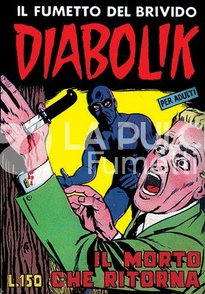 DIABOLIK ANASTATIKA 1A SERIE #    13: IL MORTO CHE RITORNA