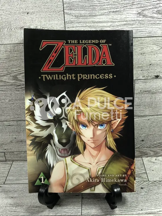 THE LEGEND OF ZELDA: TWILIGHT PRINCESS 1/8 NUOVI IN INGLESE