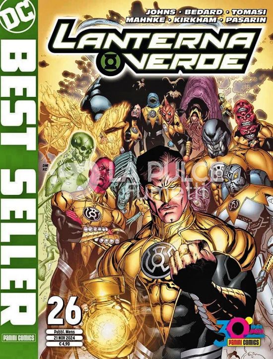 DC BEST SELLER NUOVA SERIE #    47 - LANTERNA VERDE DI GEOFF JOHNS 26