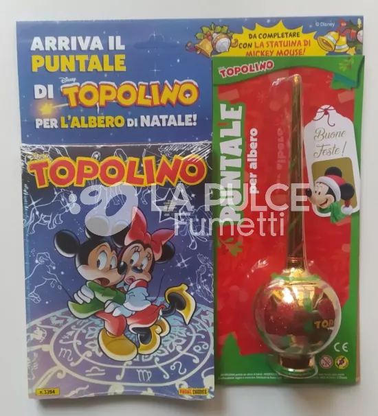 TOPOLINO LIBRETTO #  3394 + PUNTALE PER ALBERO